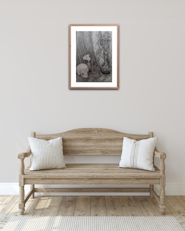 Painting Original Still Life Signed Artwork by Artist 12×16" gallery