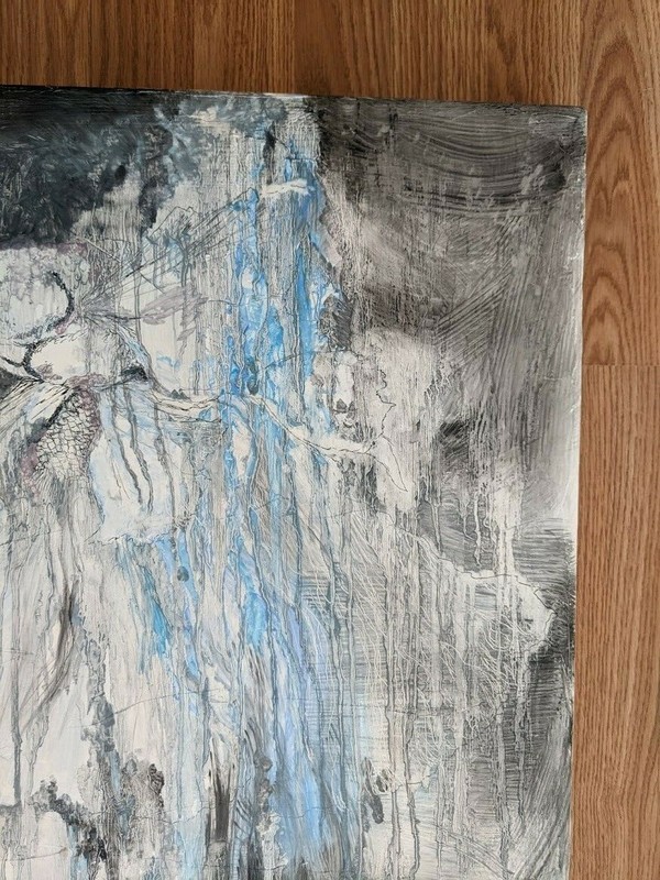 Natalie (Jackson) Andersen (b. 20th Century), Ashitaka / Dancing (2014) 2' x 2' gallery