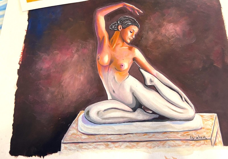 6 Original Oil Paintings By Abraham gallery