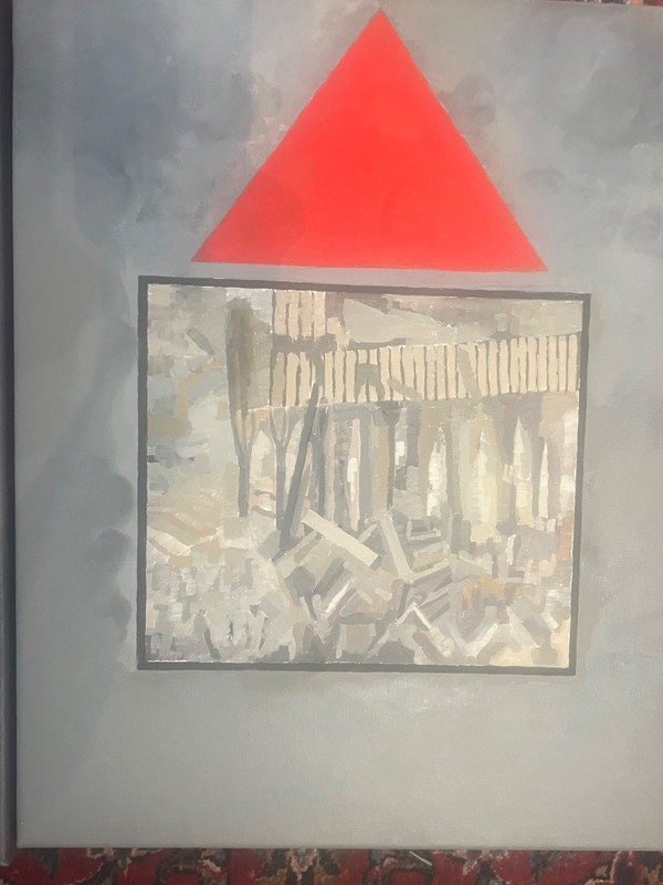 None Objective Layer TECHNIQUE ACRYLIC SIGNED Irina Tafla DATED TITLED ...