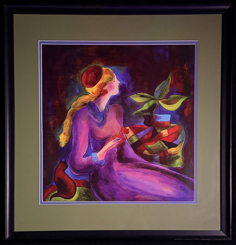 Passing Time with Max Art Piece by Linda LeKinff (PA1010)