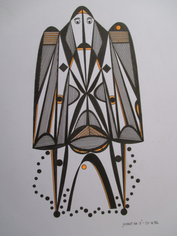 Genuine 2023 Ink Graphic – A4 – B. No: 2100