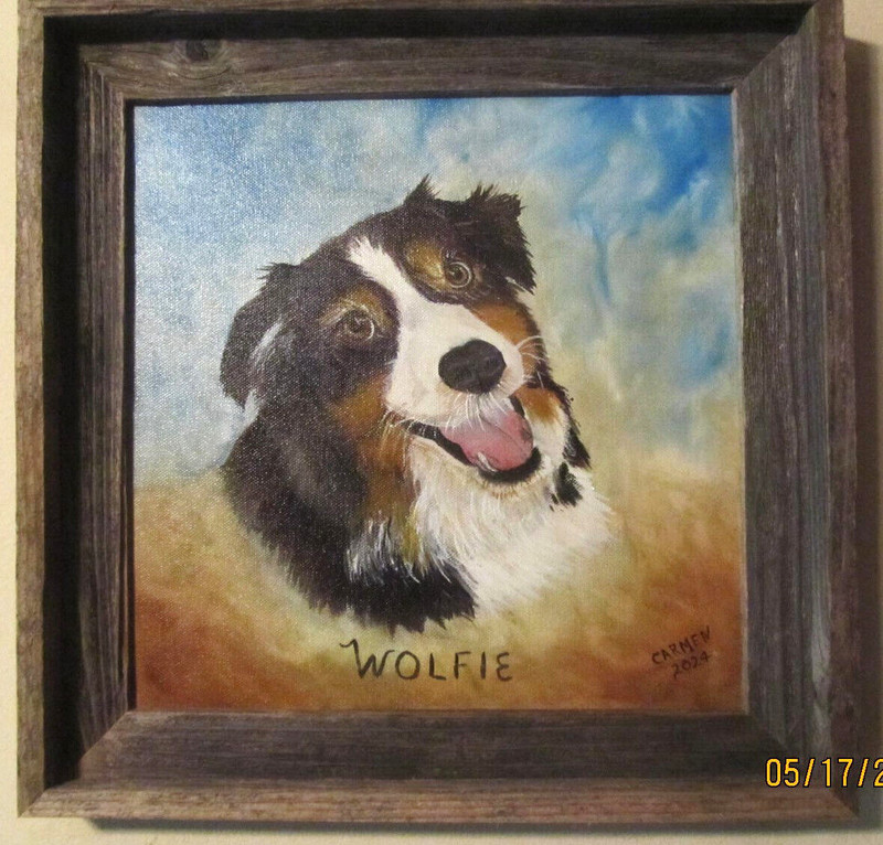 A PORTRAIT OF YOUR DOG, YOUR PHOTO, SATISFACTION GUARANTEED gallery