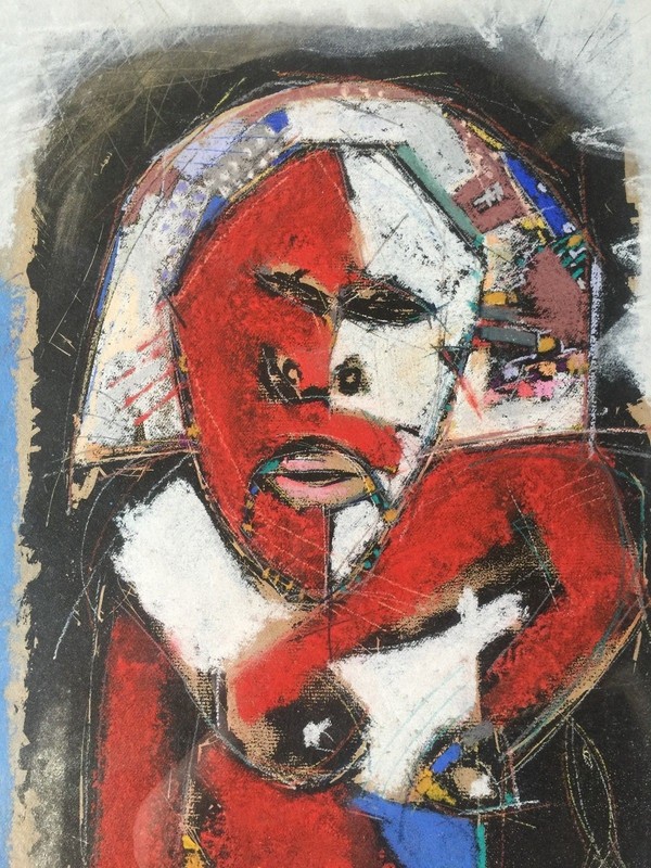 Menlo Macfarlane Original Art, Signed, Framed, 14" x 21" (Image), 21 1/2" x 28" gallery