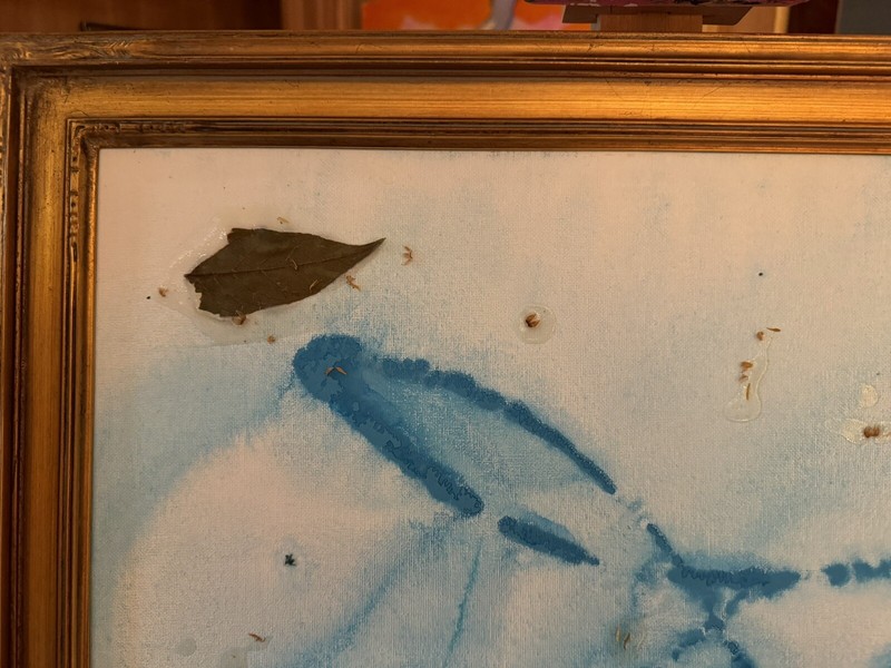 Abstract Expressionist Color Field Painting “June Rain Beneath The Linden Tree” gallery