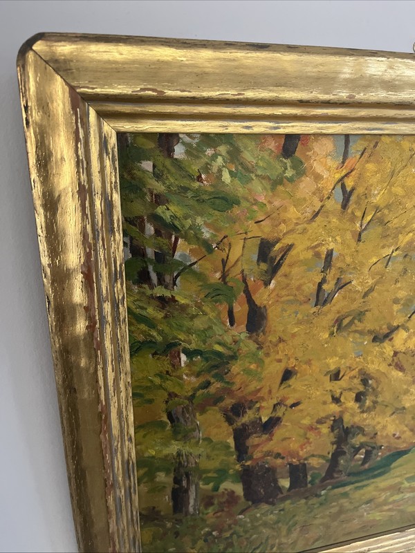 Fred Wells Landscape Oil Painting 1933 gallery