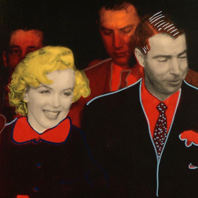 Ringo (Kaufman Protege) "Mr Mrs DiMaggio" Signed Canvas Original Artwork gallery