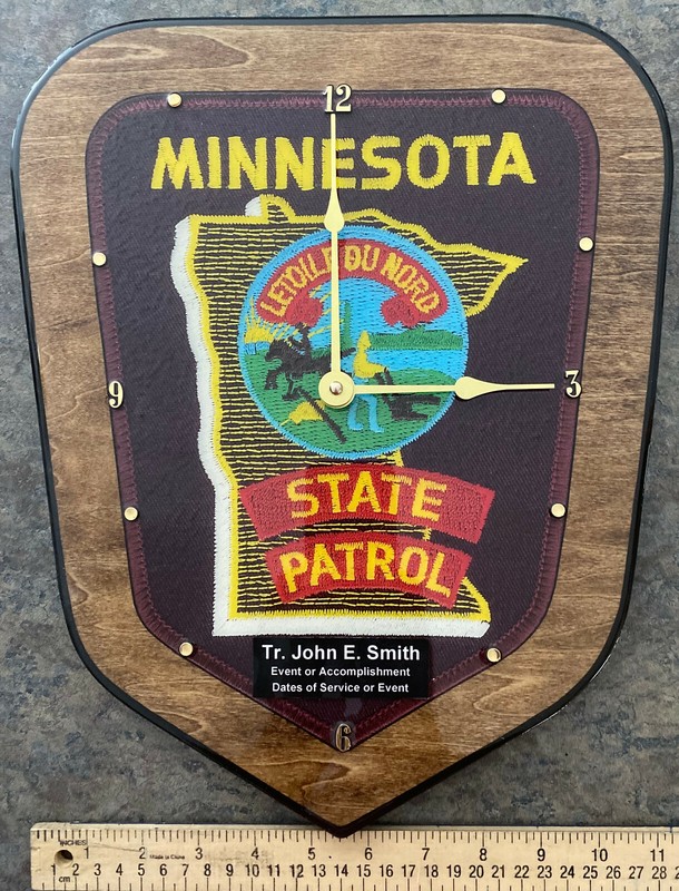 Minnesota State Patrol Clock