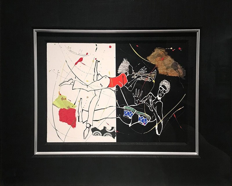 MARCUS GLENN – Caught Up in Playing It Again – Signed and Framed