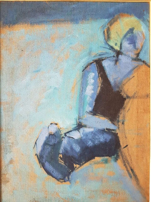 Bélen Helena Canvas Painting. Bélen Helena Painting Signed South America