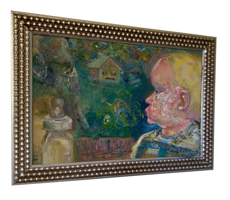 "Oh Baby", Original Oil Paintings, by Van Ness gallery