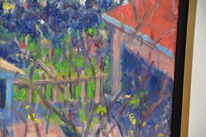 Beth Riso Original Fine Art Oil Painting - Rockland Pl Spring - Hudson Valley gallery