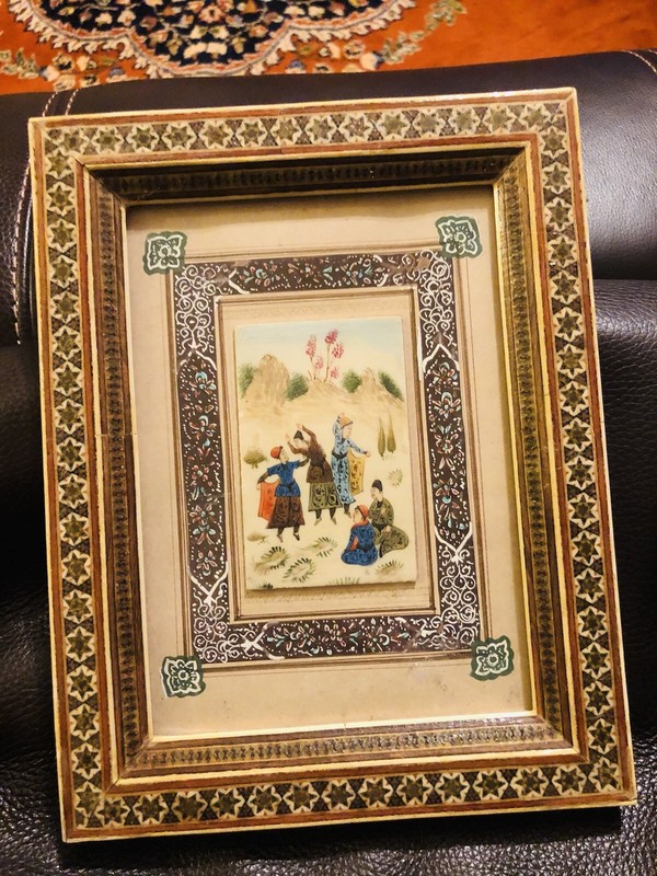 Asian Middle Eastern picture painting men and Women of the 20th century gallery