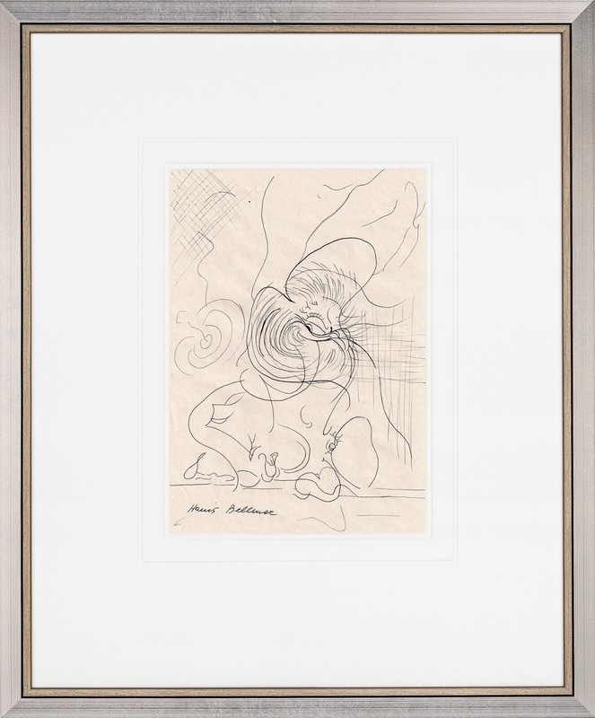 HANS BELLMER – SKETCH – HANDMADE !!!