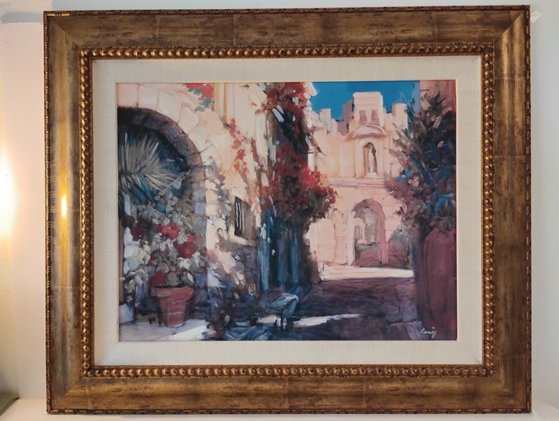 Beautifully Framed Philip Craig Original Painting Signed By The Artist.