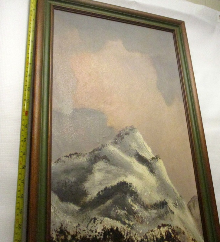 RARE Adolf DEHN Signed OIL Painting AFGHAN Mountain AFGHANISTAN MN artist gallery