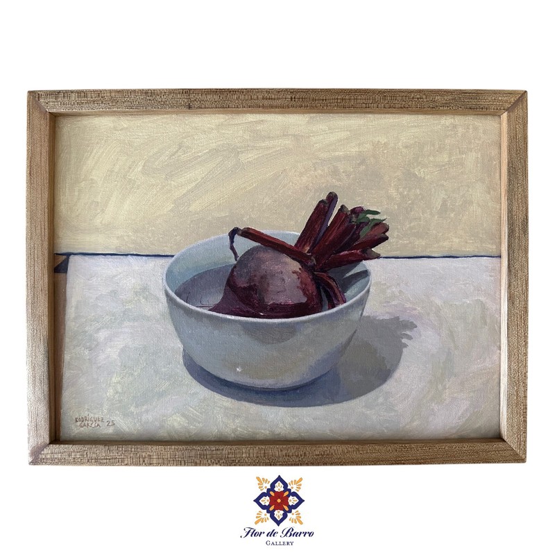 Sergio Rodriguez | Remolacha | Framed Oil Painting