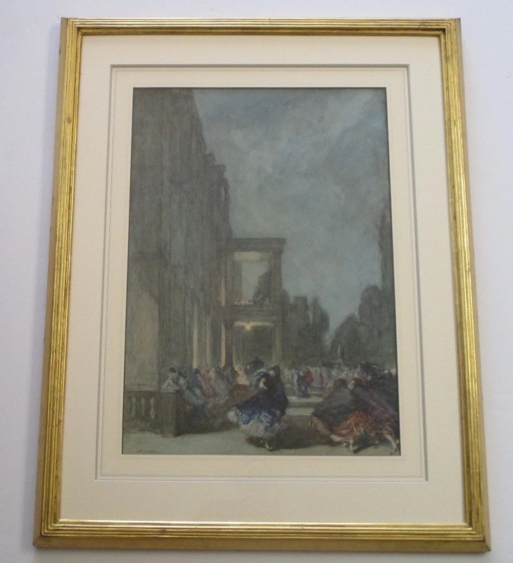 CLAUDE SHEPPERSON PAINTING NOCTURNE MASQUERADE CONGREGATION STREET NIGHT DANCE
