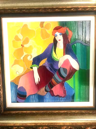 "Vivid Thoughts" By Itzchak Tarkay gallery