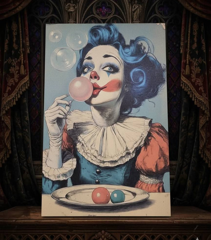 Whimsical Clown