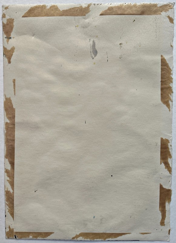 Portrait Circa 1920, Expressionist, Watercolour gallery