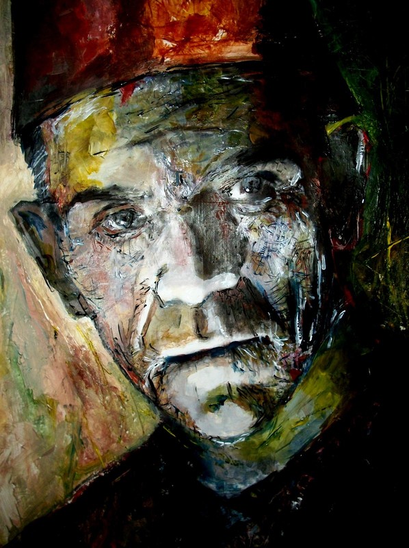 MARCELO NEIRA COMMISSIONED ORIGINAL ART ! SINATRA ELVIS FREUD PORTRAIT wCOA