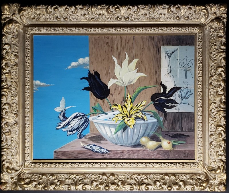 AMERICAN SURREALISM PAINTING DALI SKEFFINGTON-FITZPATRICK BOTANIST NY FL CA DC