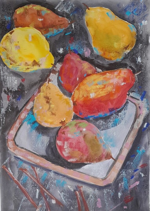 Arisa Strazds – «Assorted» – paper/watercolor, 29×42 cm