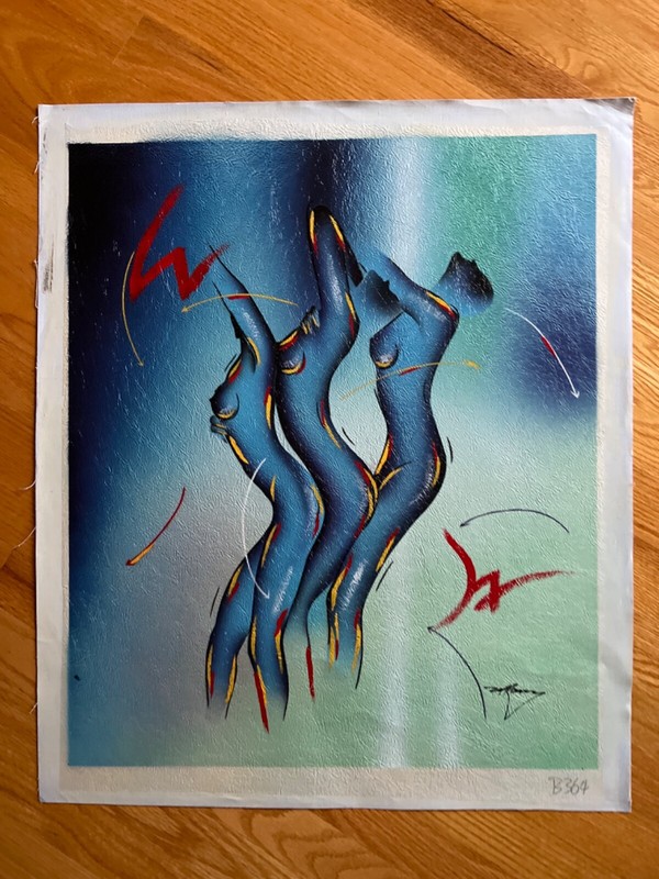 Trio – Original oil painting on canvas, 23” x 27 1/2”