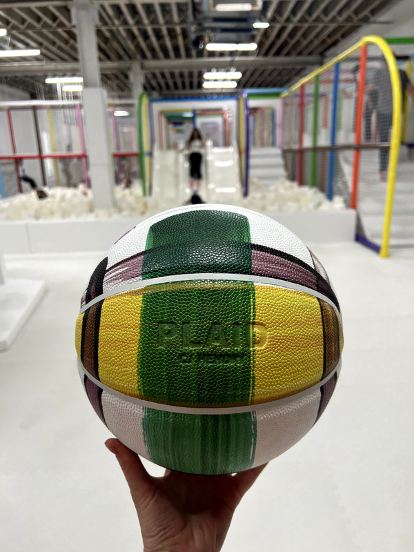 CJ Hendry PLAID Basketball Ball limited edition 1 of 100 SOLD OUT