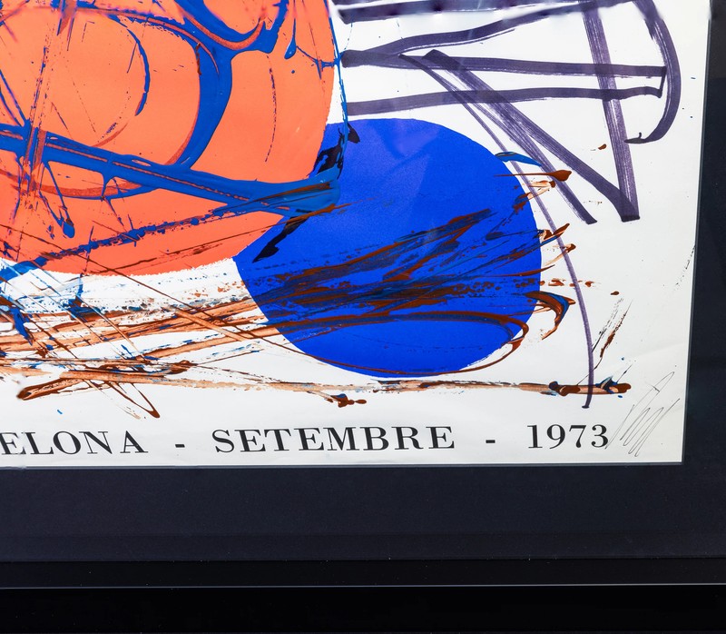 RETNA Original Painting on Contemporary Art on Historical Poster gallery