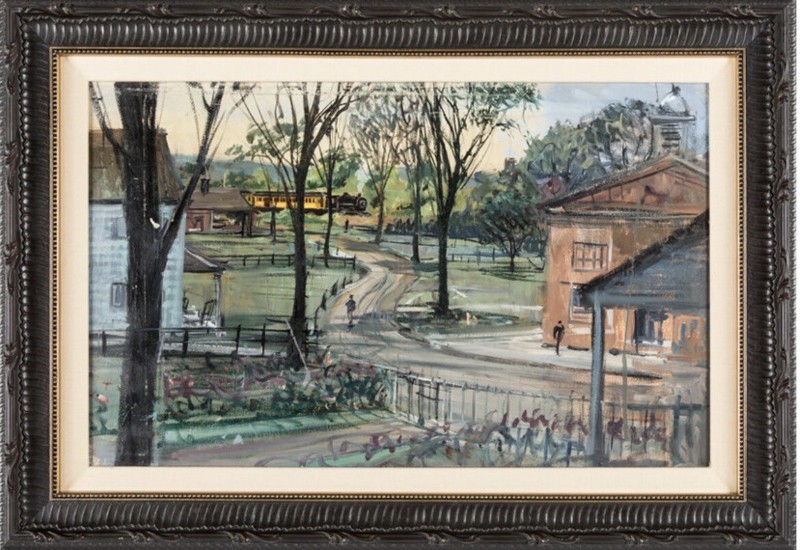 Walt Disney Studio Summer Magic Painting Peter Ellenshaw Original Production Art