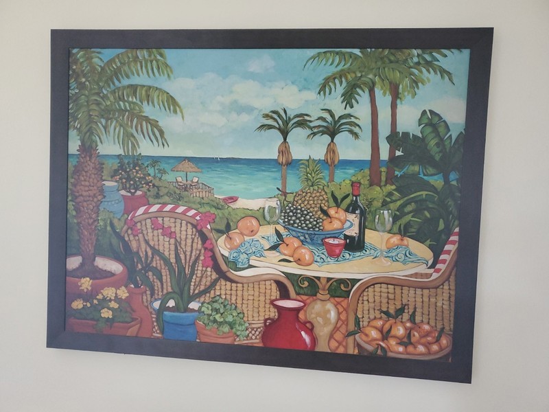 Lanai In Spring Painting