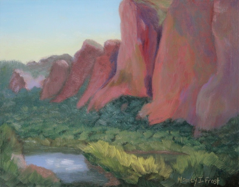 Salt River Morning, Original Oil Painting
