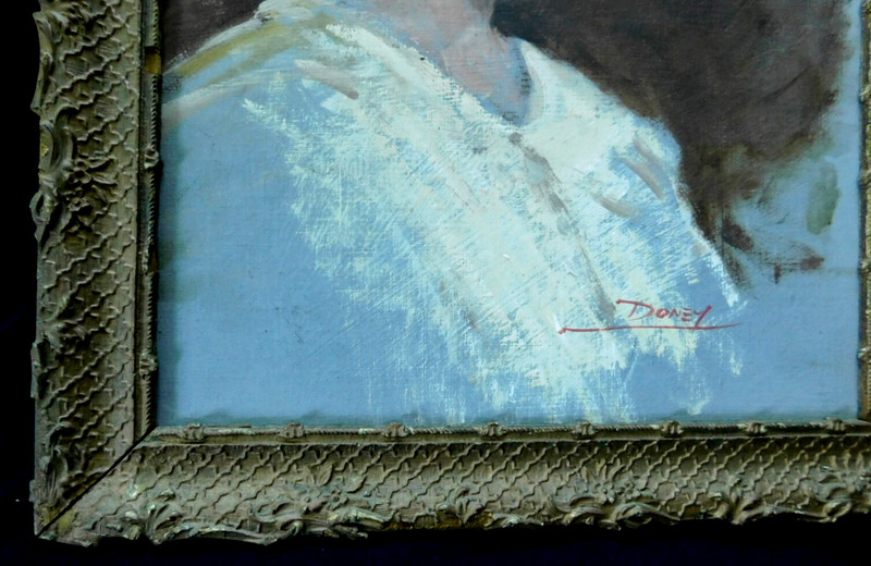 ROBERT DONEY (1923-2012) LISTED AMERICAN FINE ORIGINAL OIL PAINTING gallery