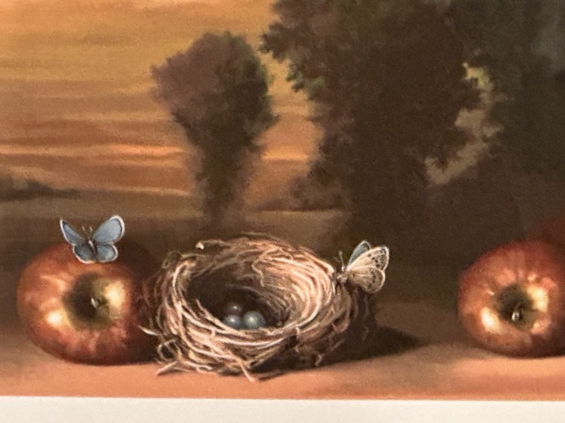 Rare Signed & Numbered David Kroll- gallery glass, double matted gorgeous frame gallery