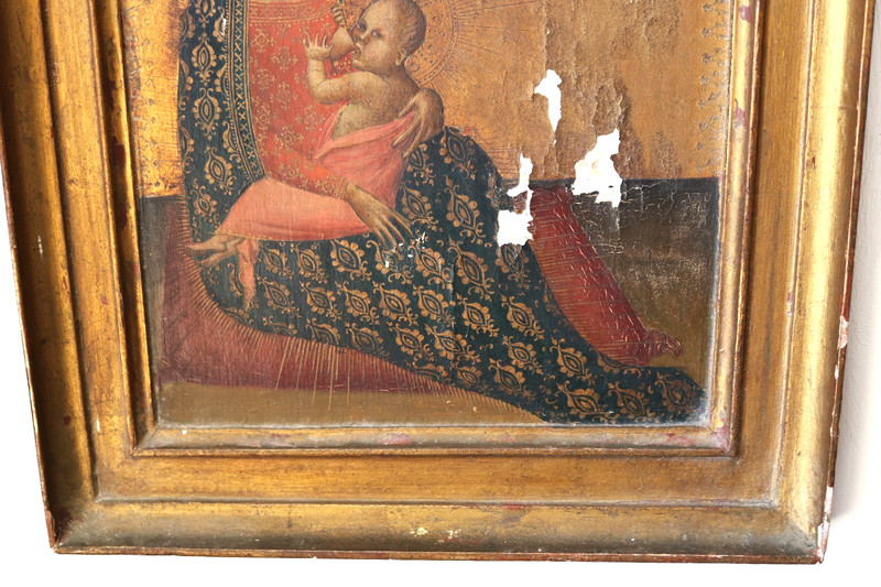 Italian school, Madonna and Child, Maria Lactans, probably 19th century gallery