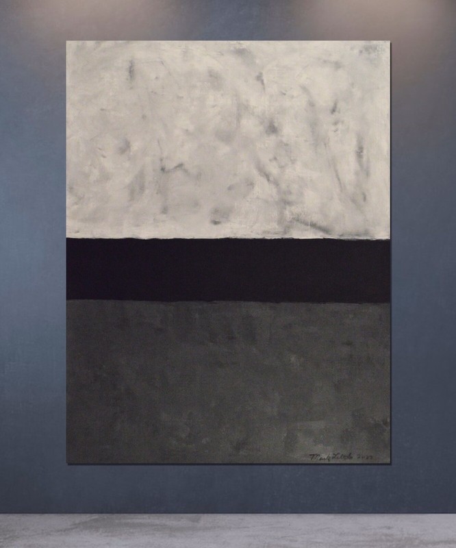 Mark Rothko style￼ Professional canvas￼ Painting81” X 62”(6ft 9in)Abstract Moder gallery