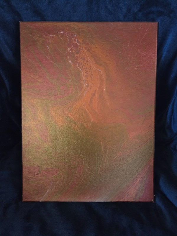 acrylic painting on canvas by original artist