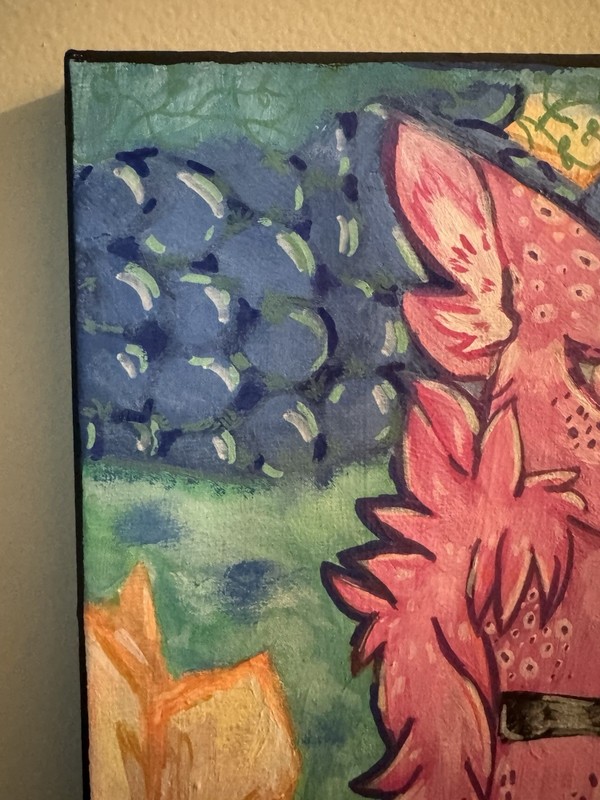 “Crystal Cave” Dragoness Anthromophic/Furry 11x14 Painting gallery