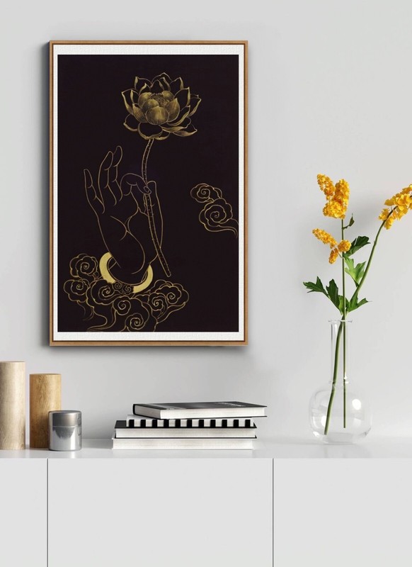 Buddha | Handmade Painting | Cotton Canvas | Acrylic Color gallery