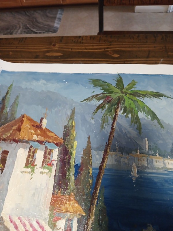 Antonio Di Viccaro Original Oil Painting DiViccaro 36" x 24" Y5139 gallery