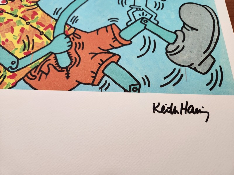 Keith Haring's "Pinocchio!" Limited Edition [91/150] Lithograph gallery