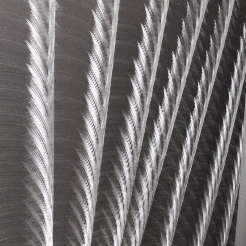 Modern Abstract Metal Wall Art Silver Panels Sculpture Home Decor In / Outdoor gallery
