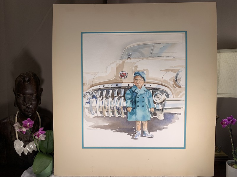 Randy Mytar ORIGINAL Authentic Watercolor Painting ONE OF A KIND Gorgeous RARE