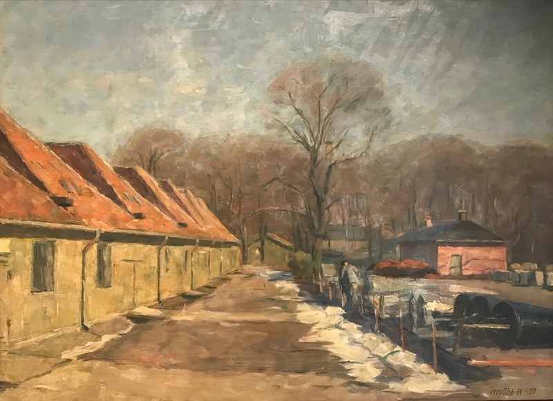 Kristian Møhl-Hansen (1876-1962): WORK ON A BIG FARM gallery