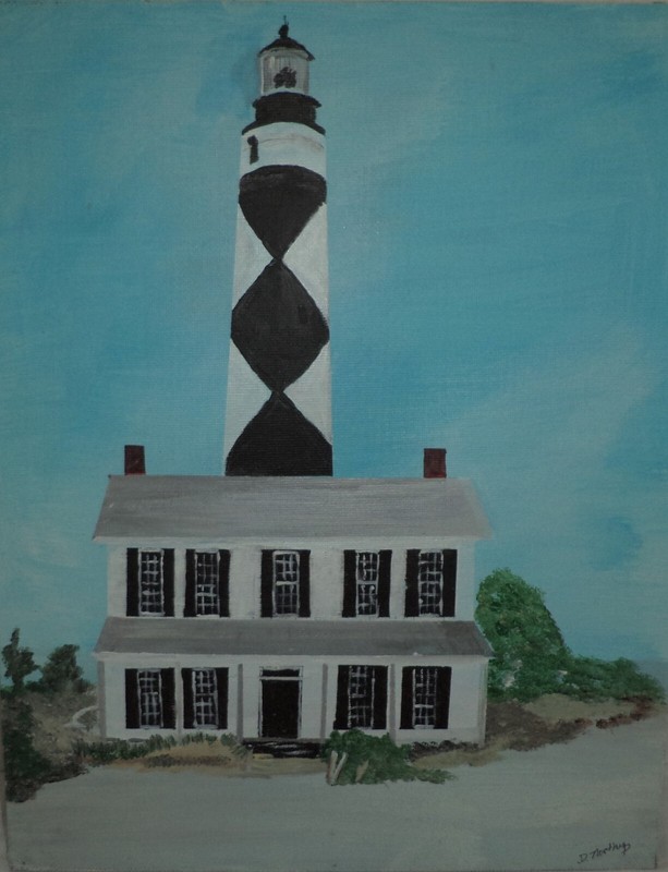 Cape Lookout N.C. Painting #110
