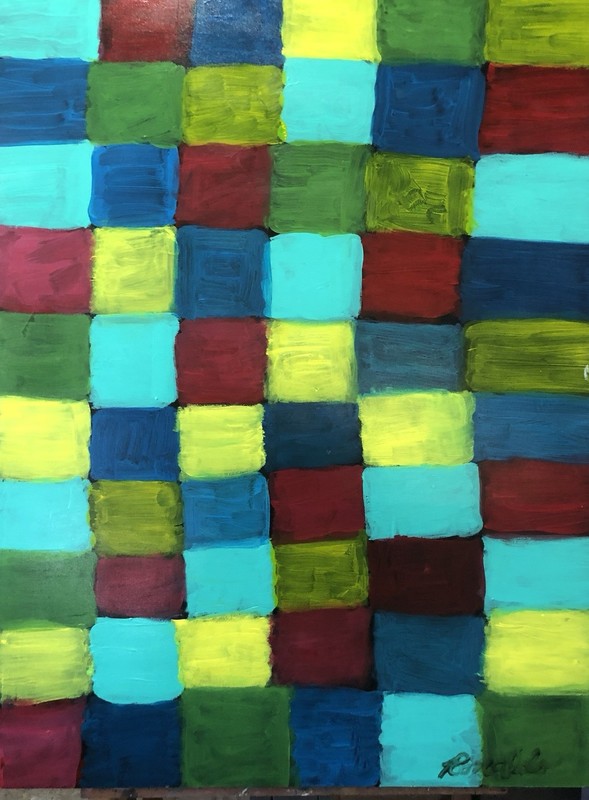 Stepping Stones. Inspired by A Mosaic Floor A French Church