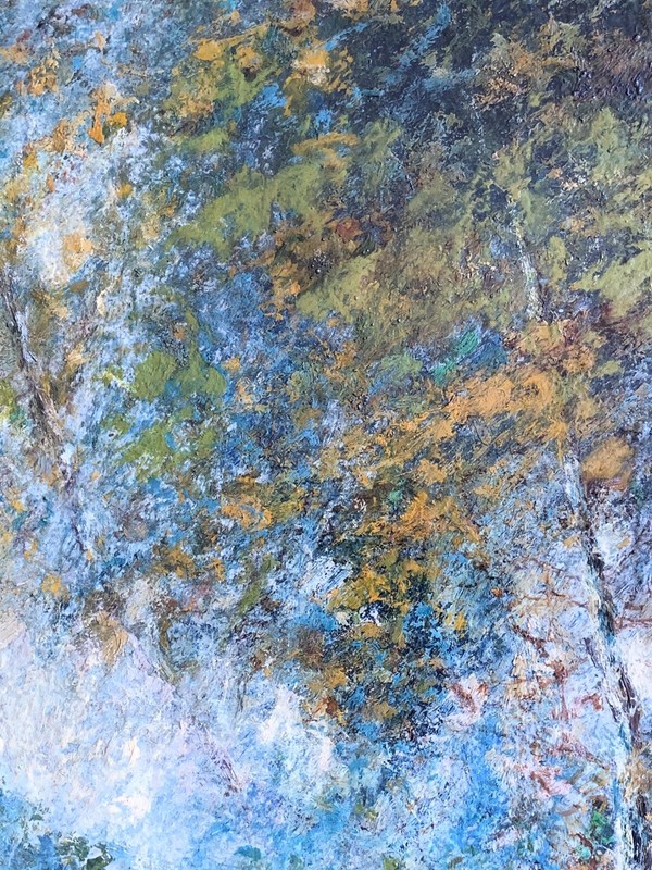 Charles Hetherington landscape oil painting impressionism Illinois gallery