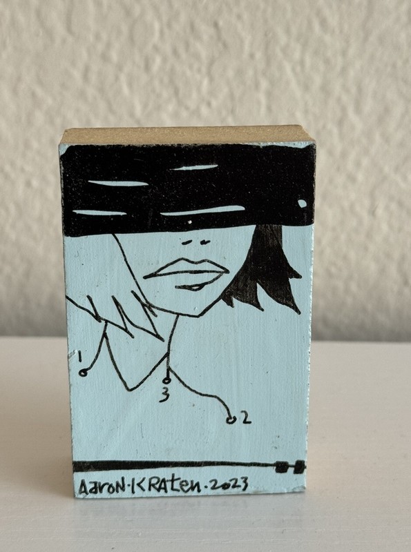 Aaron Kraten Mixed Media Artist – Abstract Modern Wood Block Art –